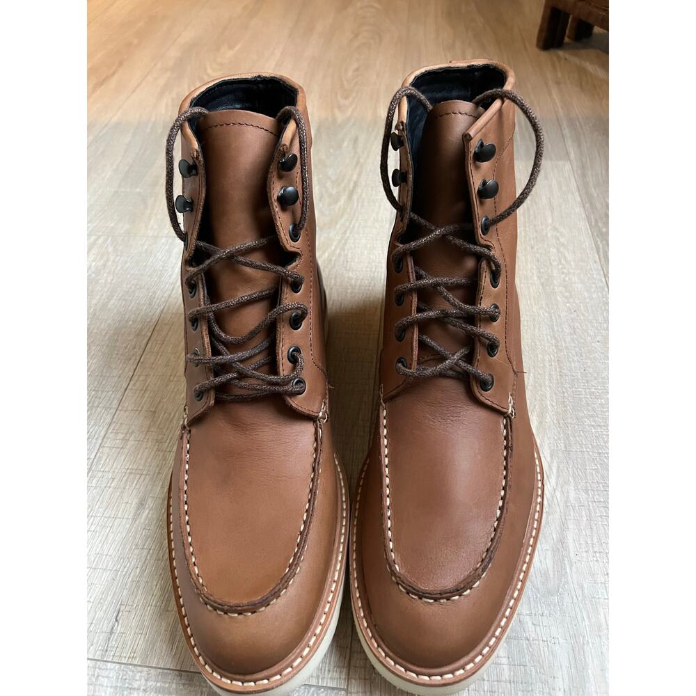 NEW Nisolo All Weather Mateo Boot Tobacco Leather - Picture 10 of 11
